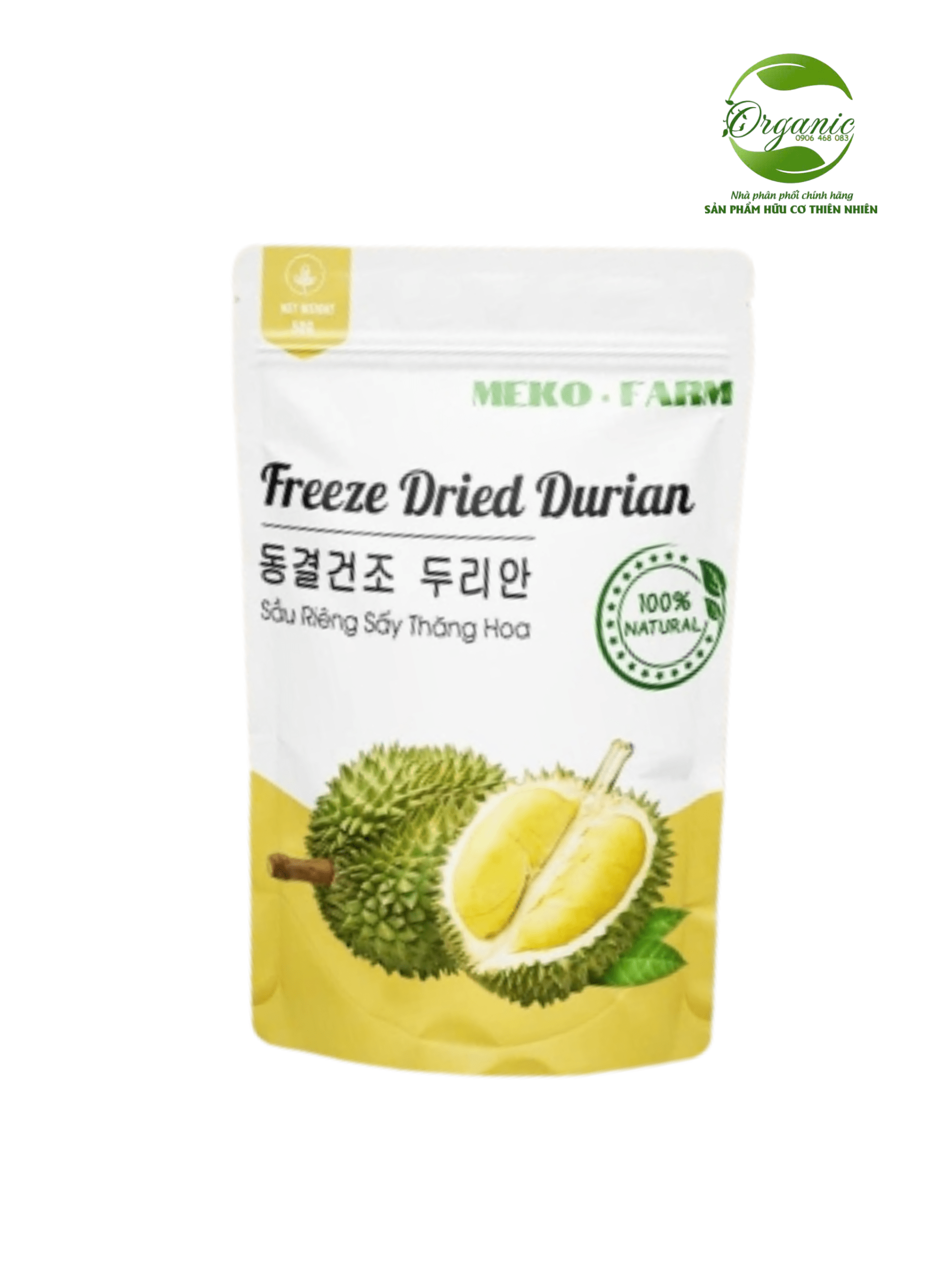 Sầu riêng sấy thăng hoa Meko Farm