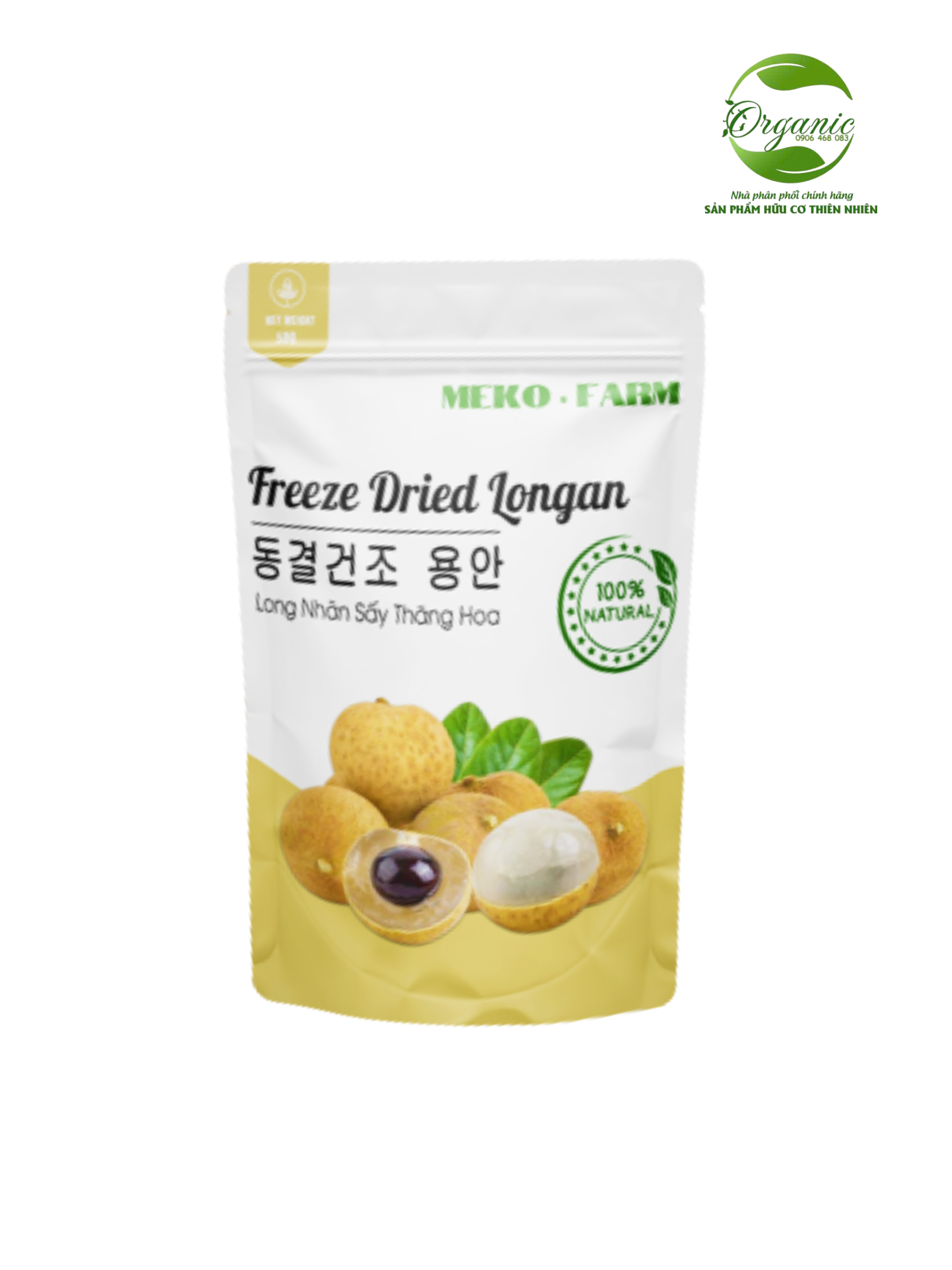 Long nhãn sấy thăng hoa Meko Farm