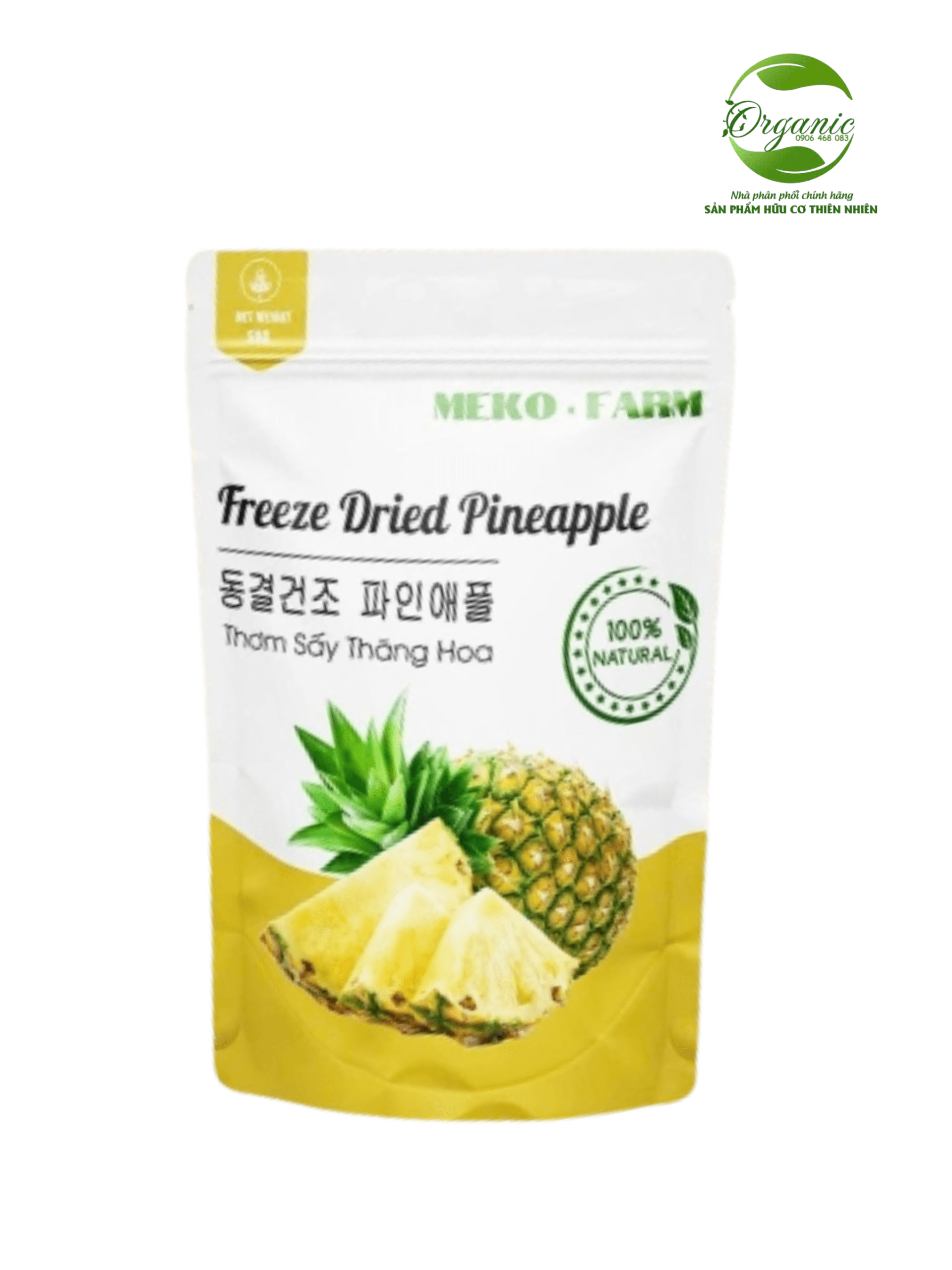 Thơm sấy thăng hoa Meko Farm