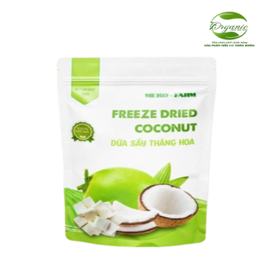 Dừa sấy thăng hoa Meko Farm