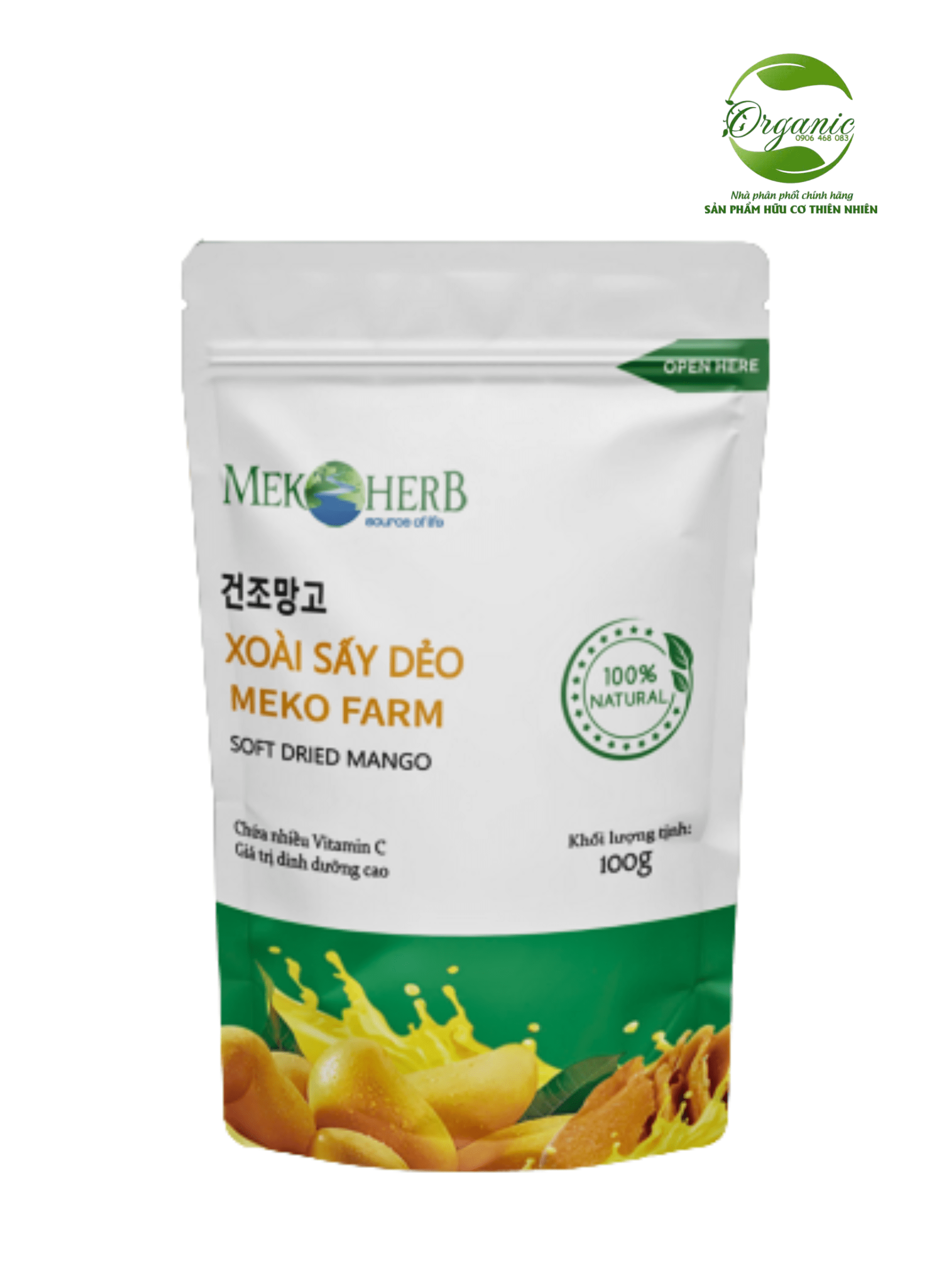 Xoài sấy dẻo Meko Farm