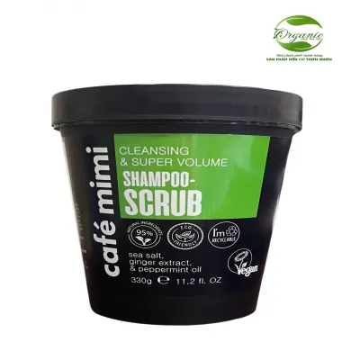 Dầu gội tẩy tế bào chết da đầu Cafemimi làm sạch và phồng tóc
