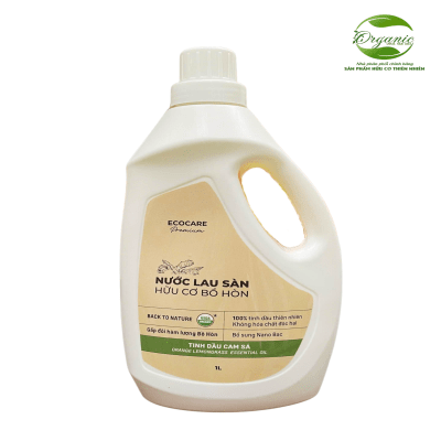 Nước lau sàn hữu cơ bồ hòn Ecocare Premium 1L