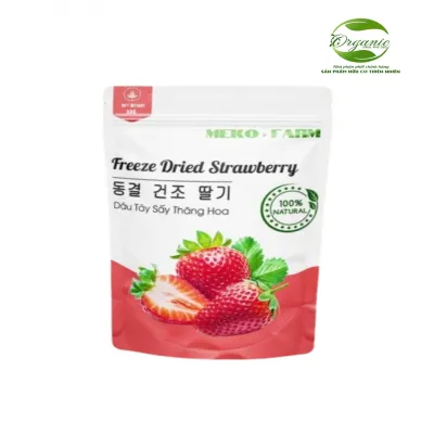 Dâu tây sấy thăng hoa Meko Farm