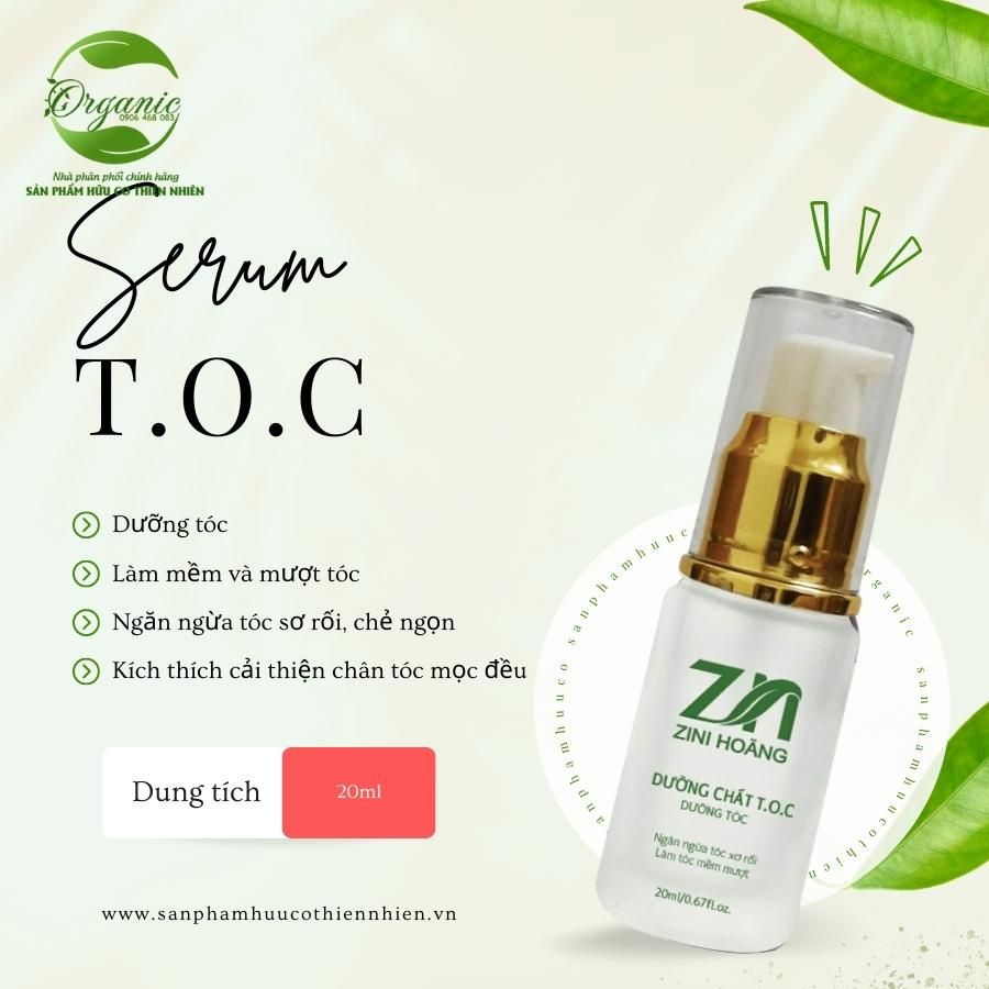 Serum dưỡng chất T.O.C dưỡng tóc Zini
