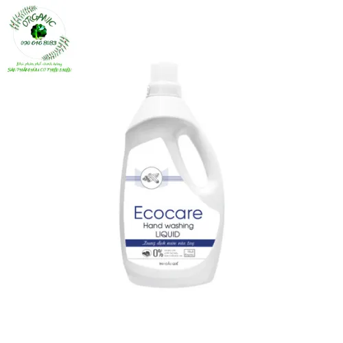 Nước rửa tay hữu cơ dạng bọt bồ hòn 1L Ecocare