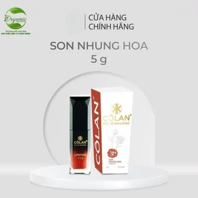 Son nhung hoa 5G – CÔ LAN (CAM ĐẤT)