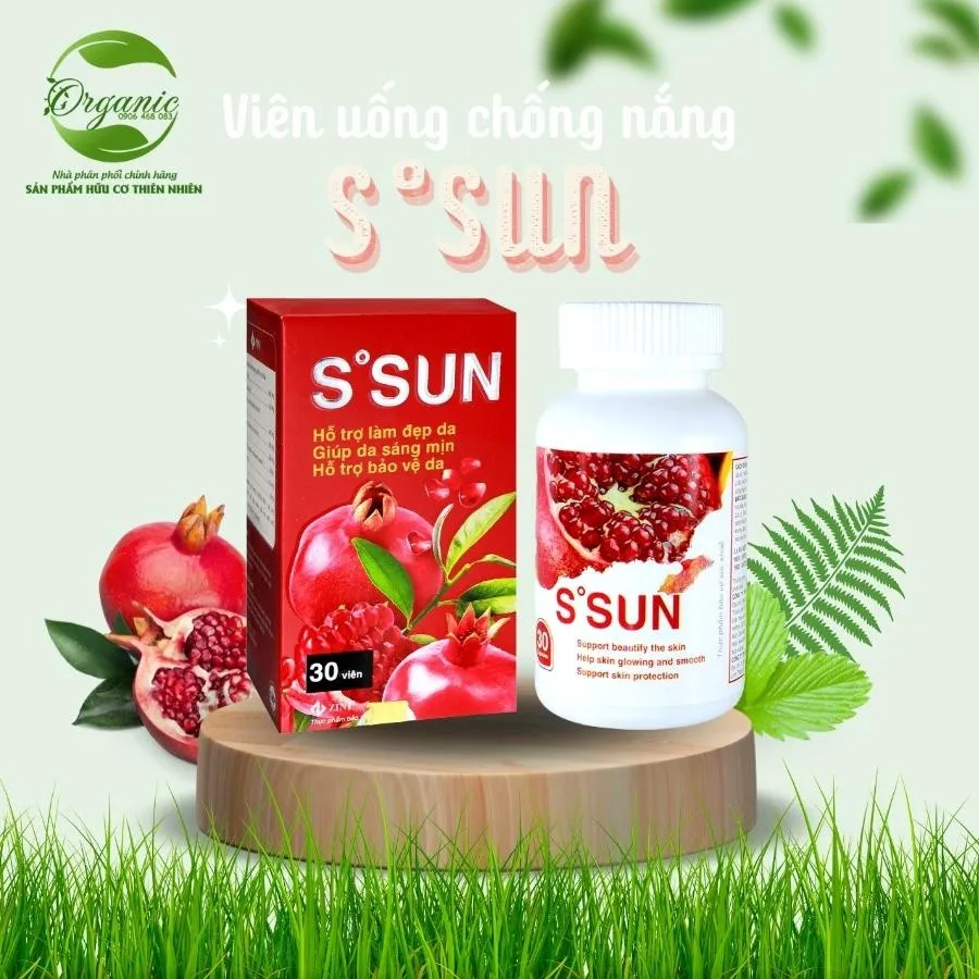 Chống nắng nội sinh viên uống S°SUN