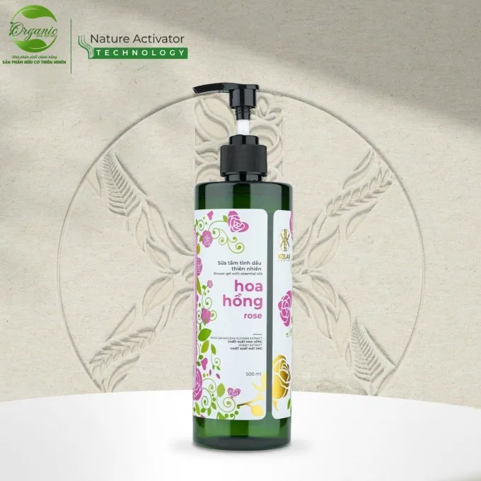 Sữa tắm Hoa hồng