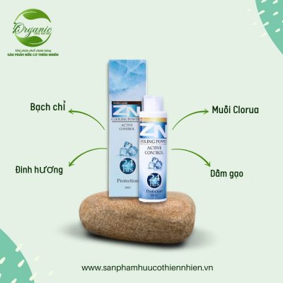 Phấn lạnh khử mùi cơ thể 100gr