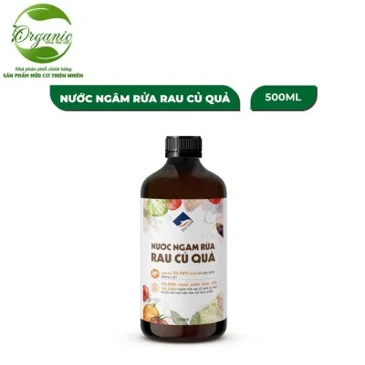 Nước ngâm rửa rau củ quả