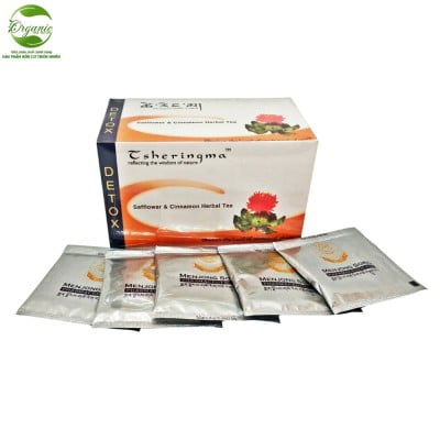 Trà Detox Thảo Dược Thanh Lọc Cơ Thể Hoa Rum Và Quế