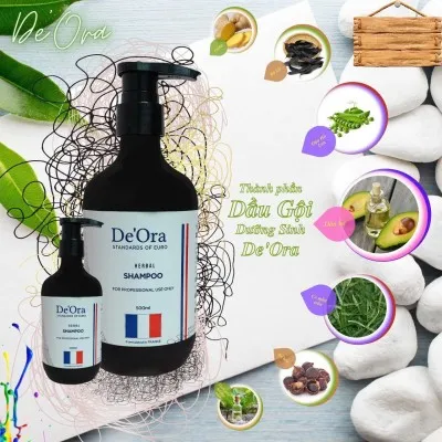 Dầu gội xả dưỡng sinh De’Ora Pháp