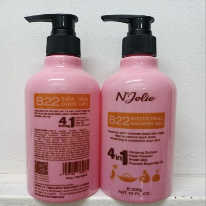 Sữa tắm dược liệu B22