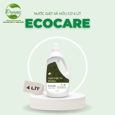 Nước giặt xả hữu cơ bồ hòn hoa bưởi 4L Ecocare