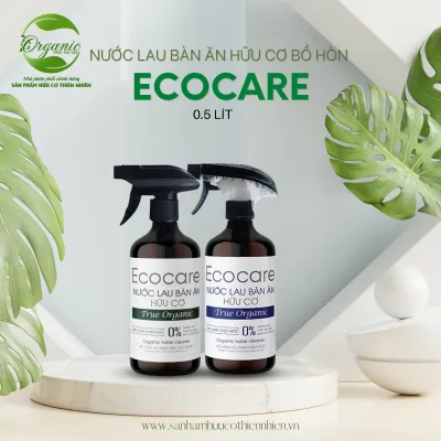 Nước lau bàn ăn hữu cơ bồ hòn 0.5L Ecocare