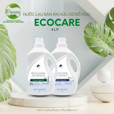 Nước lau bàn ăn hữu cơ bồ hòn 4L Ecocare