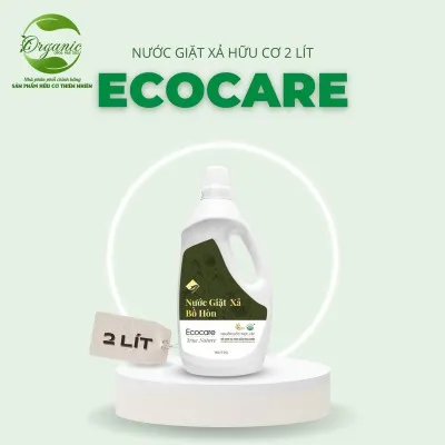 Nước giặt xả hữu cơ bồ hòn hoa bưởi 2L Ecocare
