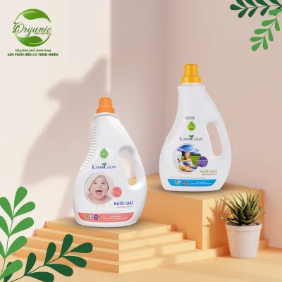 Nước giặt xả hữu cơ tinh chất trà xanh 2L Layer Clean