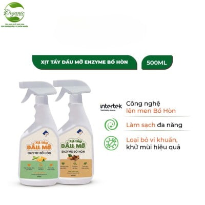 Xịt tẩy dầu mỡ enzyme bồ hòn Ecocare