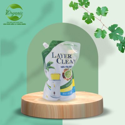 Nước rửa chén bát hữu cơ tinh chất trà xanh 2L hương hồng