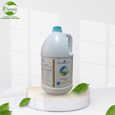 Nước rửa chén bát hữu cơ tinh chất trà xanh 5L hương gừng