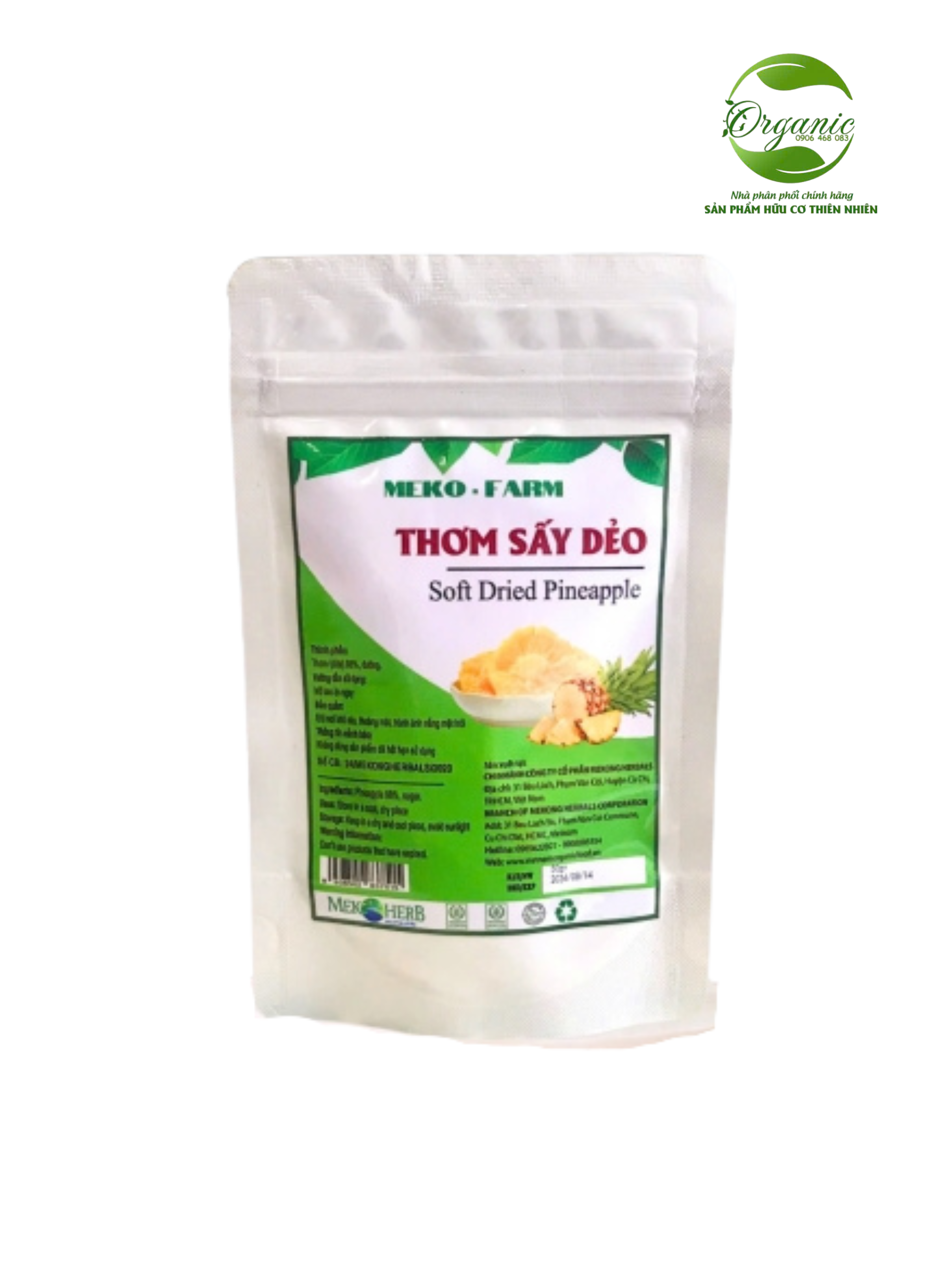 Thơm sấy dẻo Meko Farm