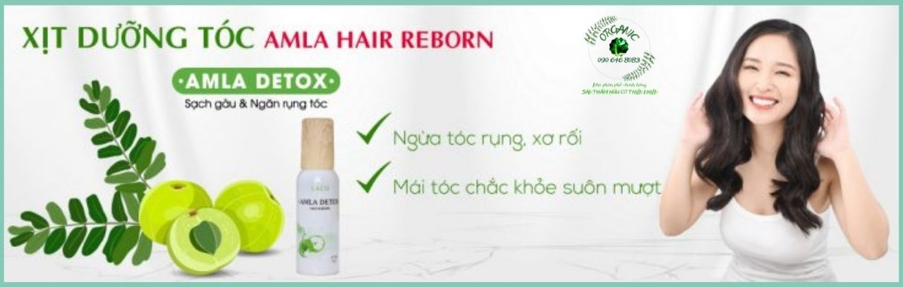 Xịt dưỡng tóc AMLA hair reborn