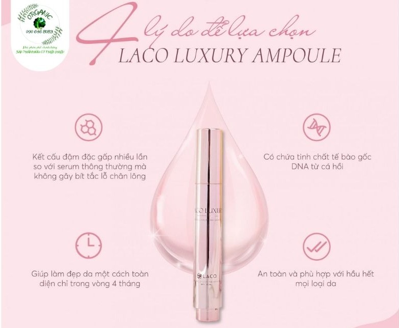 Dưỡng da ban đêm chiết xuất từ ​​DNA cá hồi LUXURY AMPOULE