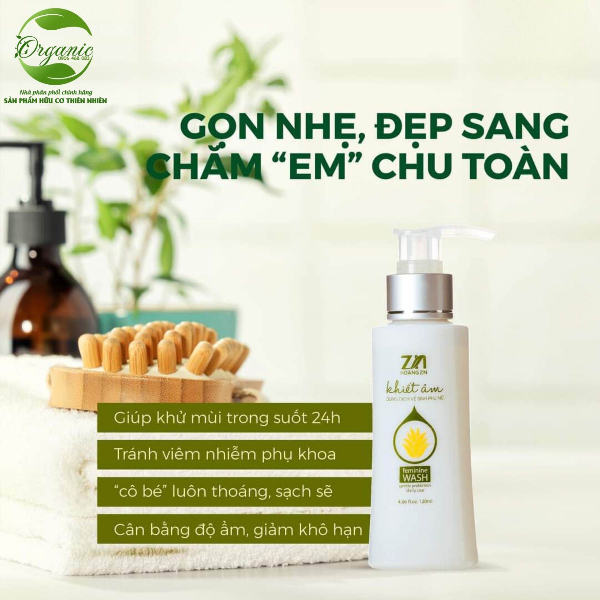 Dung Dịch Vệ Sinh Phụ Nữ Khiết Âm