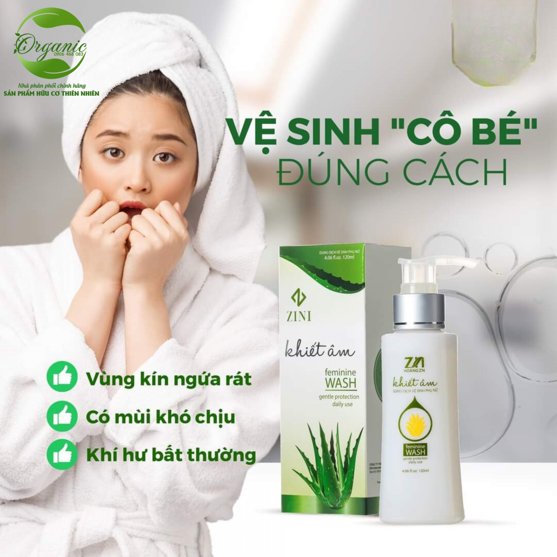 Dung Dịch Vệ Sinh Phụ Nữ Khiết Âm