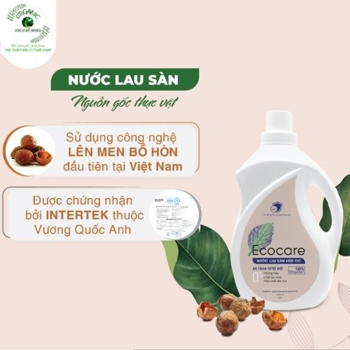 Sản phẩm vệ sinh nhà cửa hữu cơ