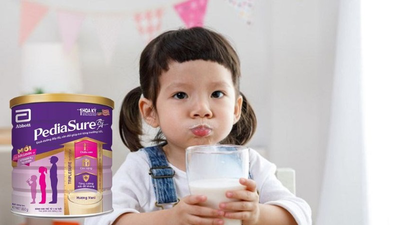 Kinh nghiệm cho trẻ uống sữa Pediasure hiệu quả, an toàn